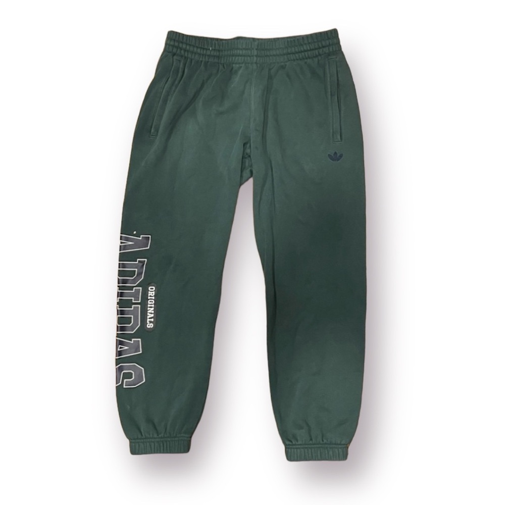 Green Adidas Originals Sweatpants